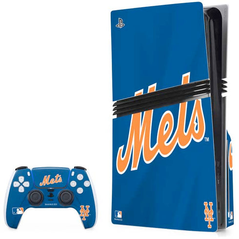 MLB New York Mets Jersey Alternate PS5 Pro Disk Bundle  Skin